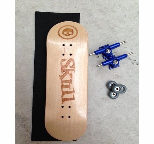 Skull Fingerboards X-2 Driftwood Complete Wooden Fingerboard