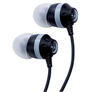 Inkand#39;d Earphones (Black/White) - Ref. SC-INKDBK