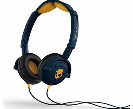 Skullcandy S5LWFY Lowrider Headphones - Navy and