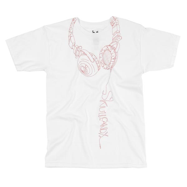 T-Shirt - Phones - White SBT-C020