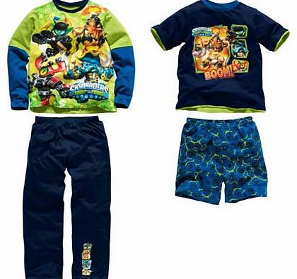 Skylanders SwapForce Boys Pyjamas 2 Pack - 6-7