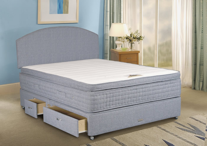 Touch Pocket 2000 3ft Single Divan Bed