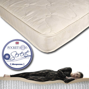 Pocket Sense Serene 4ft 6 Mattress