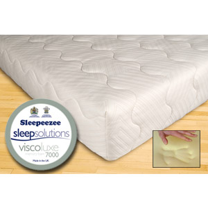 Sleep Solutions Viscoluxe 7000 4ft 6 Mattress