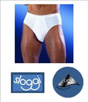 Basic White Midi Briefs by