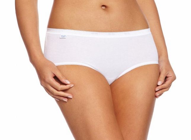 Sloggi Midi Briefs, Pack of 3, White