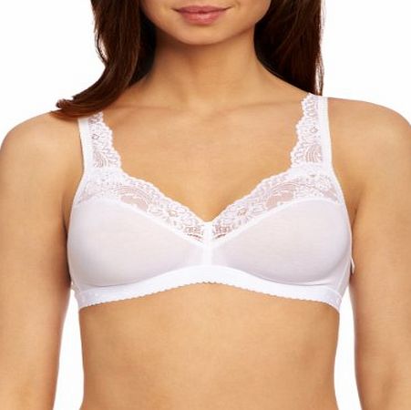 Sloggi Romance Si Full Cup Womens Bra White 36C