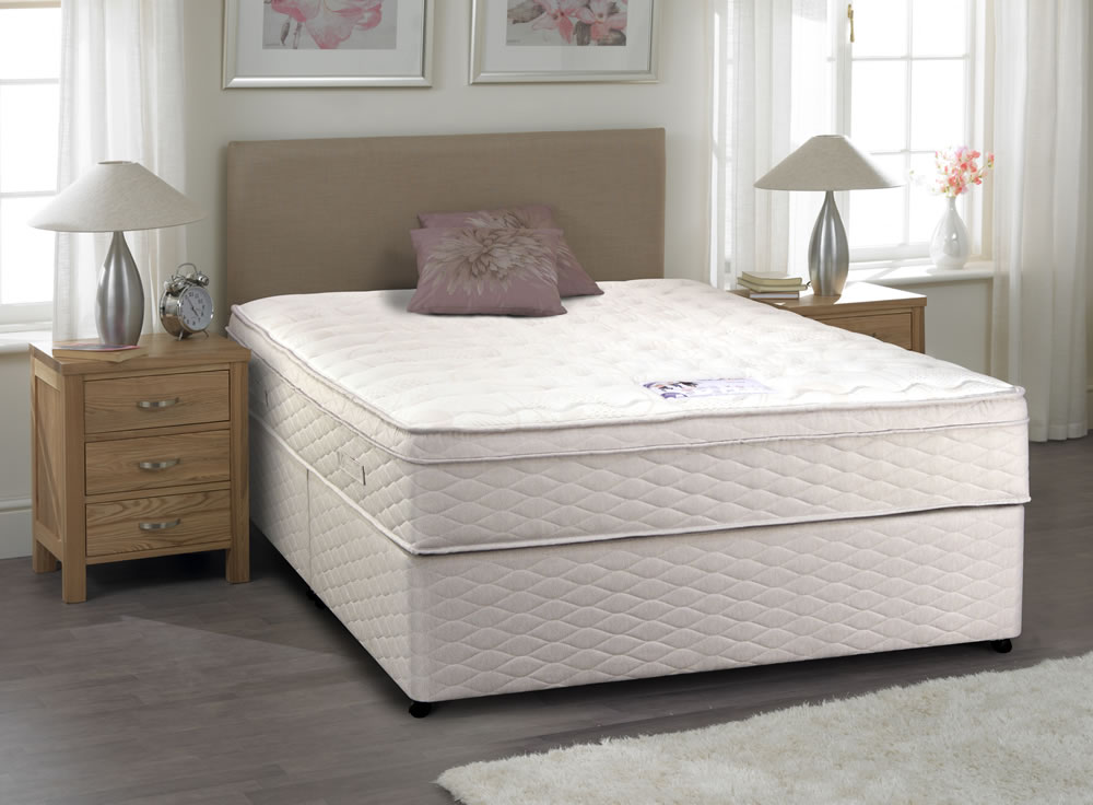 Sonata Memory Divan Bed, Single, 2