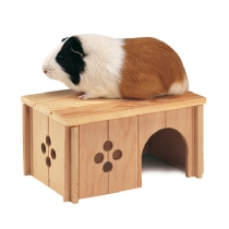 Ferplast Wooden Guinea Pig House 26X18.5X13.5Cm