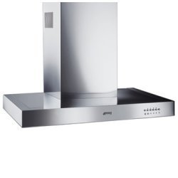 Smeg 60cm Polished Chimney Hood