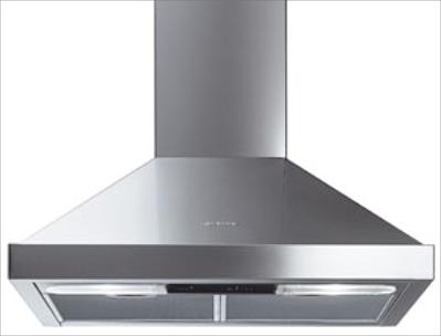 Smeg KSED72X 70cm Chimney Hood in Stainless Steel