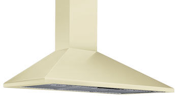 KSED95P 90cm Chimney Hood in Cream