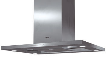 Smeg KSIV960X1 100cm Island Chimney Hood in