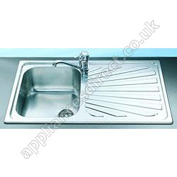 Single Drainer Inset Sink - Left Hand Drainer