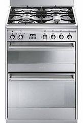 Smeg SUK62MX8 Concert 60cm Dual Fuel Cooker -