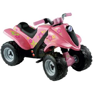 Pink 4x4 Quad Cycle