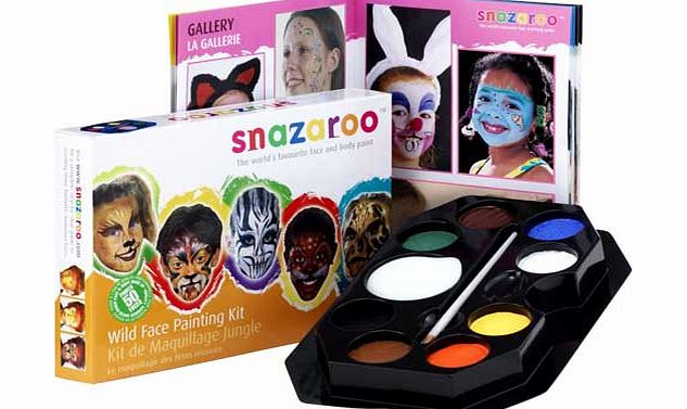 Wild Face Paint Palette Kit