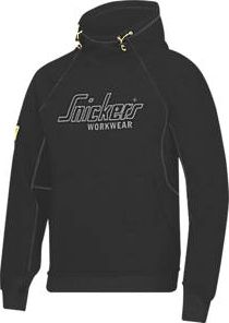 Snickers, 1228[^]25920 Logo Hoodie Black Medium 39`` Chest 25920