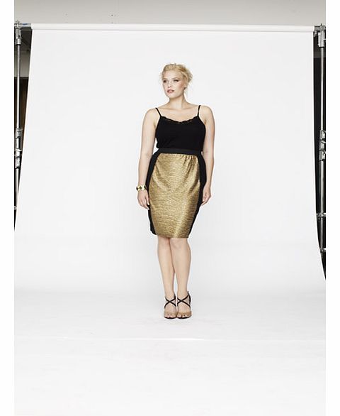 So fabulous! So Fabulous Gold Rush Pencil Skirt