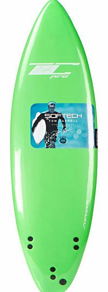 TC Pro Model Lime Surfboard - 6ft 6