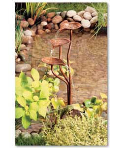 SOLAR Powered Copper Water Feature