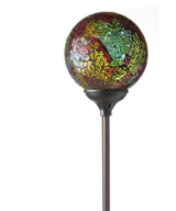 Murano Solar Powered Garden Globe - Terra