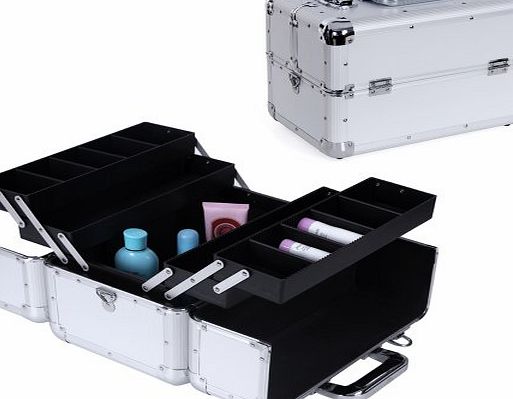 Songmics JBC226S Aluminium Beauty Case Vanity Case