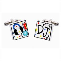 Sonia Spencer DJ Bone China Cufflinks by