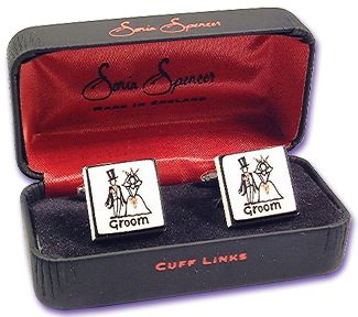 Groom Cufflinks - Alternate Design