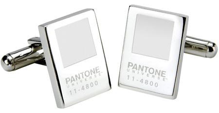 Spencer Pantone Cufflinks - Blanc de Blanc