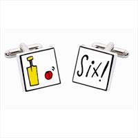 Sonia Spencer Porn King Bone China Cufflinks by