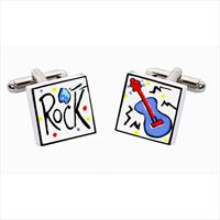 Sonia Spencer Rock Bone China Cufflinks by