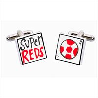 Sonia Spencer Super Reds Bone China Cufflinks by