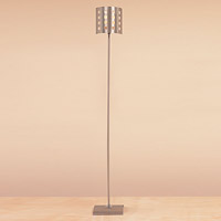 Floor Lamp Brushed Chrome Finish