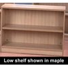 Bookcase Low with 1 Internal Shelf