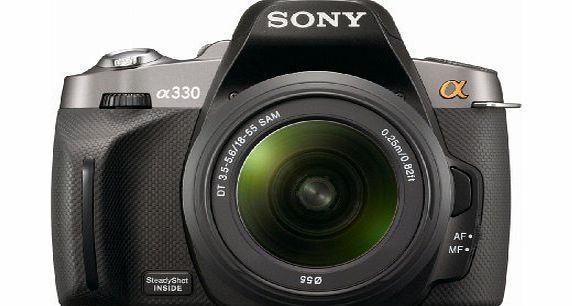 Sony Alpha A330L 10.2 MP Digital SLR Camera with Super SteadyShot INSIDE Image Stabilization and 18-55mm Lens