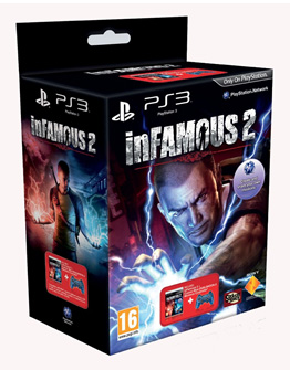 SONY inFAMOUS 2 - Cosmic Blue Controller Bundle PS3