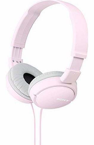 Sony MDR-ZX110 Overhead Headphones - Pink