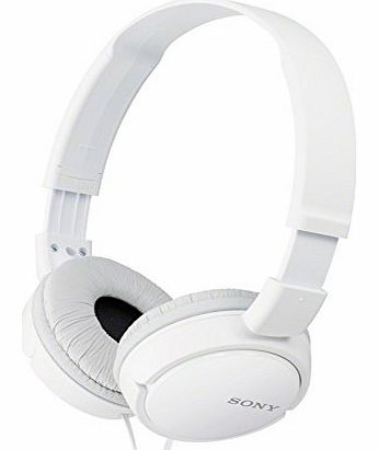 Sony MDR-ZX110 Overhead Headphones - White