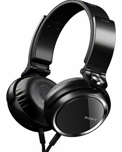 MDRXB600B Overhead Extra Bass Headphones - Black