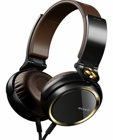 MDRXB600B Overhead Extra Bass Headphones - Brown