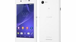 Sony Xperia E3 Sim Free White Mobile Phone