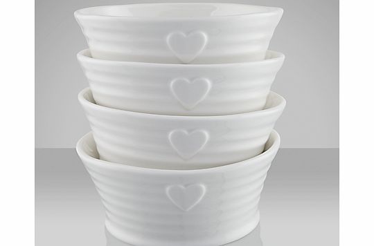 Sophie Conran for Portmeirion Heart Bowl, White