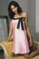 satin chemise-style nightdress