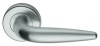 Goccia Satin Chrome Lever Door Handles