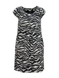 Emily and Fin Maude Zebra Print Dress XS