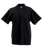 Fruit of the Loom lightweight polo shirt Black XL