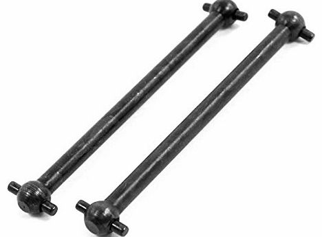 2 Pcs 94188 1/10 RC Car Truck Spare Part 63cm Long Black Dogbone 08061