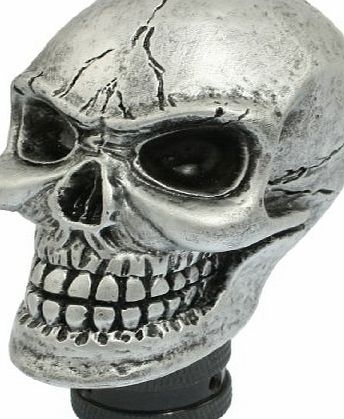 Sourcingmap Metal Skull Head Truck Car Gear Shift Knob