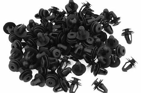 Sourcingmap Plastic Rivets Car Door Trim Panel Retainer Clips 20mm Length 100pcs